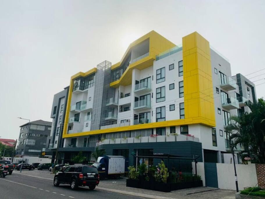 Luxury Labone Edge 2-Bedroom Apartment In Accra - Fivehills Homes Ngoại thất bức ảnh